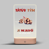 Tátův tým ruce až 5 dětí Lampa LED